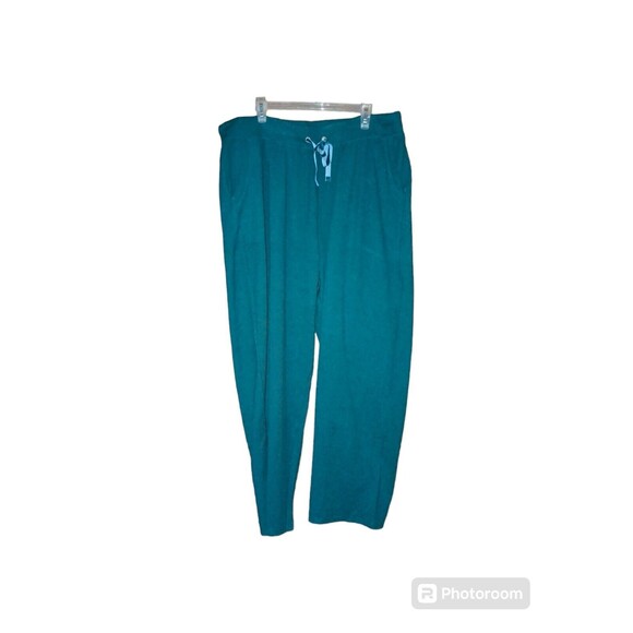 Just My Size Knit Pants Womens 3X 22W/24W  Pull On. NWT Hunter Green - Picture 1 of 12